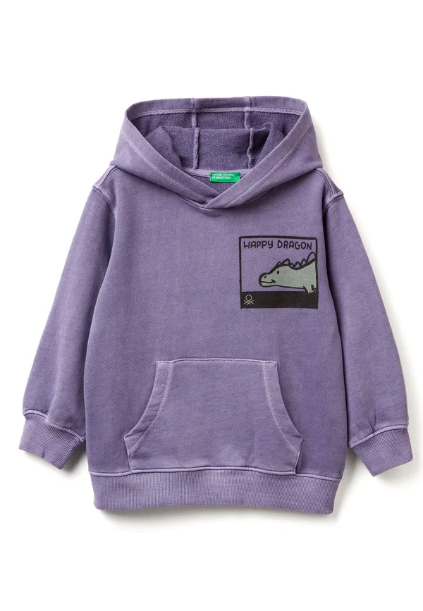 WITH PRINT , - Sweatshirt - violet