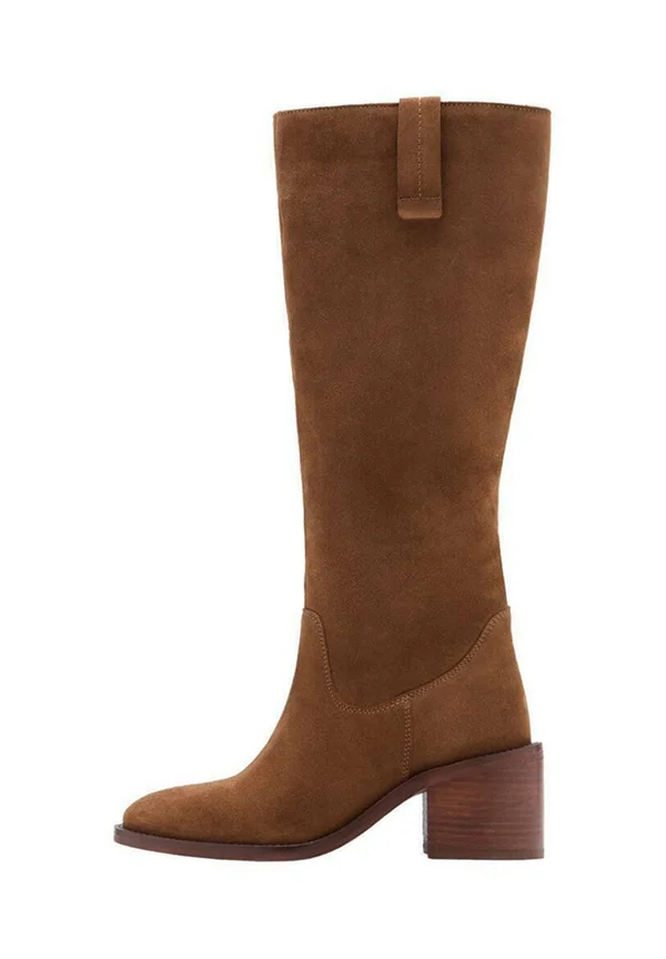 WITH TALL LEG - Stiefel - brown