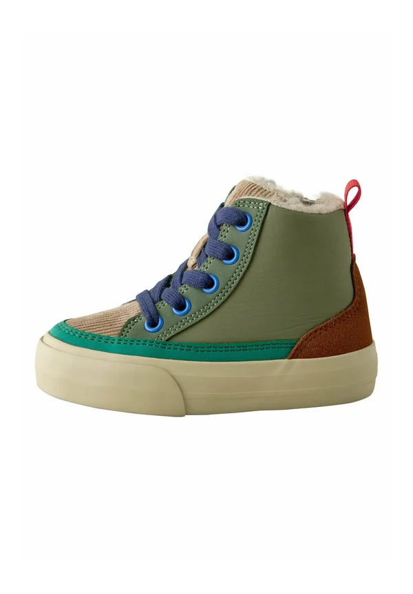 WITH ZIP FASTENING - REGULAR FIT - Lauflernschuh - green colourblock