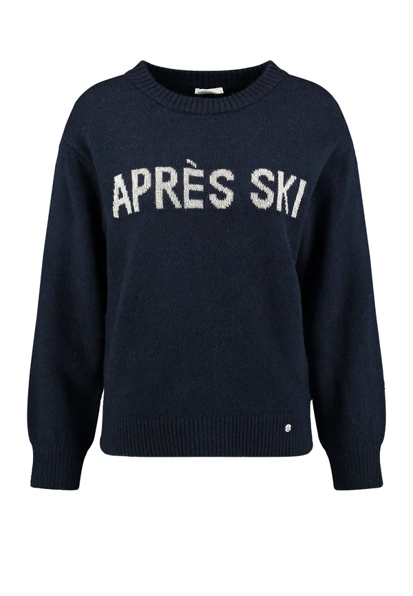 WKN APRES SKI - Strickpullover - navy