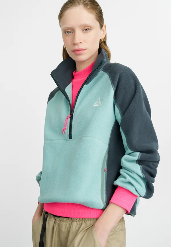 WOLF TREE  - Fleecepullover - cannon/seaweed/clay green/summit white