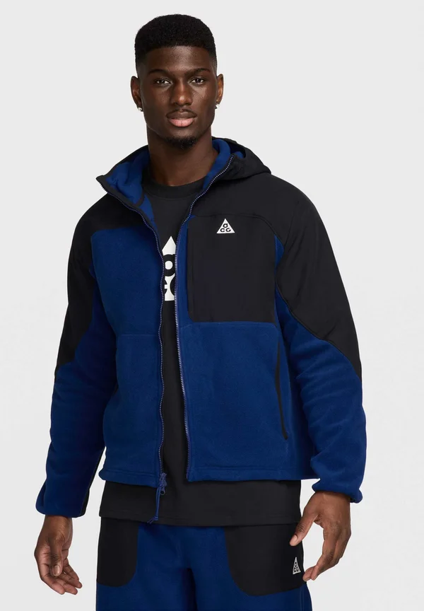WOLF TREE PLUS - Fleecejacke - black blue void summit white