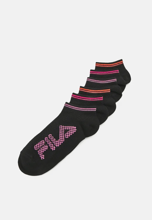 WOMAN INVISIBLE SOCKS 6 PACK - Socken - black
