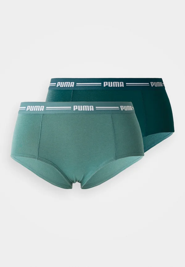 WOMEN MINI 2 PACK - Panties - dark green moss