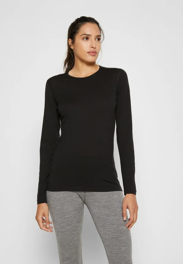 WOMEN  - Unterhemd/-shirt - BLACK