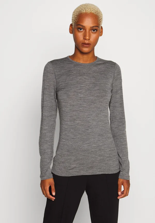 WOMEN  - Unterhemd/-shirt - MEDIUM GREY