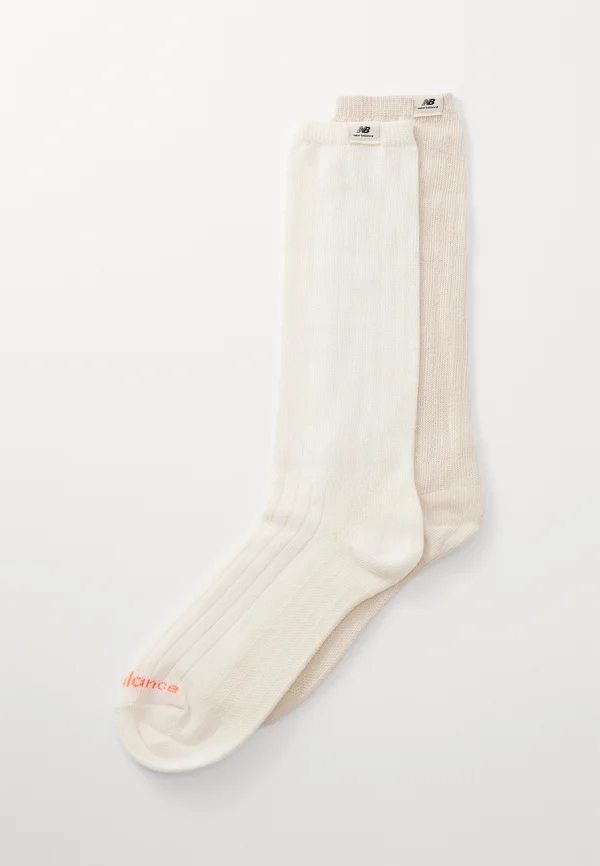 WOMEN'S SLOUGHY CREW SOCKS 2 PACK - Socken - white