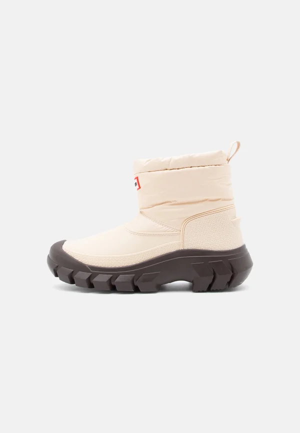 WOMENS GLACIER SHORT - Snowboot/Winterstiefel - shifting sand/chocolate brown