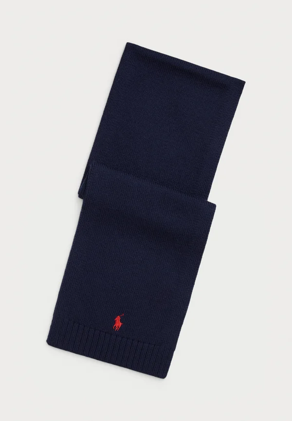 WOOL SCARF - Schal - navy