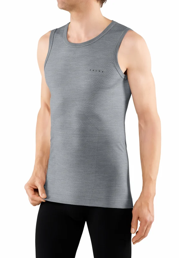 WOOL-TECH LIGHT FUNCTIONAL UNDERWEAR FOR WARM TO COLD CONDITIONS - Unterhemd/-shirt - gray