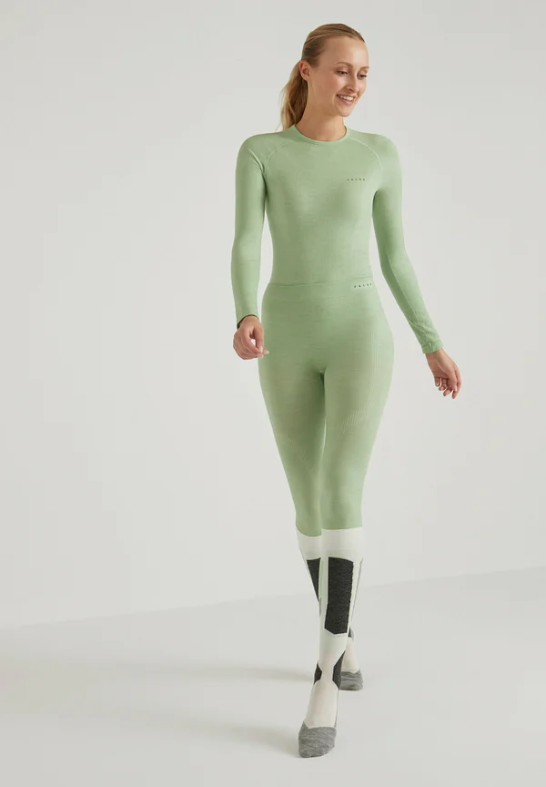 WOOL-TECH LONG TIGHTS COLD TO VERY COLD TEMPERATURES - Unterhose lang - quiet green
