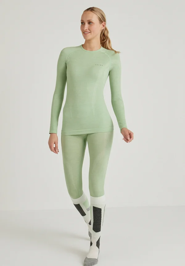 WOOL-TECH LONGSLEEVE COLD TO VERY COLD TEMPERATURES - Langarmshirt - quiet green