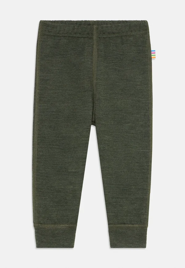 WOOL UNISEX - Tights - moss green