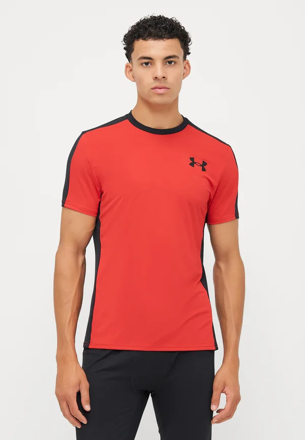 WORDMARK  - Sport T-Shirt - red/black