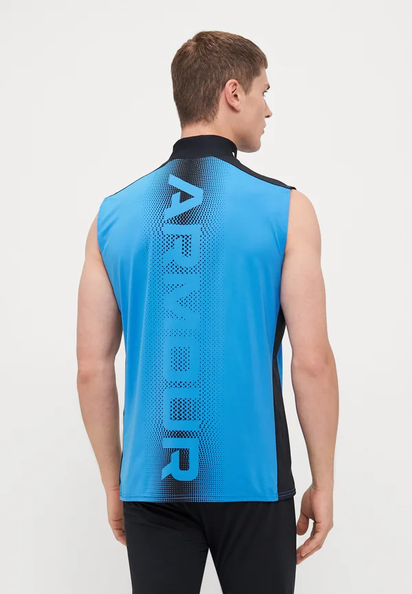 WORDMARK - Top - blue atlantis/black/white