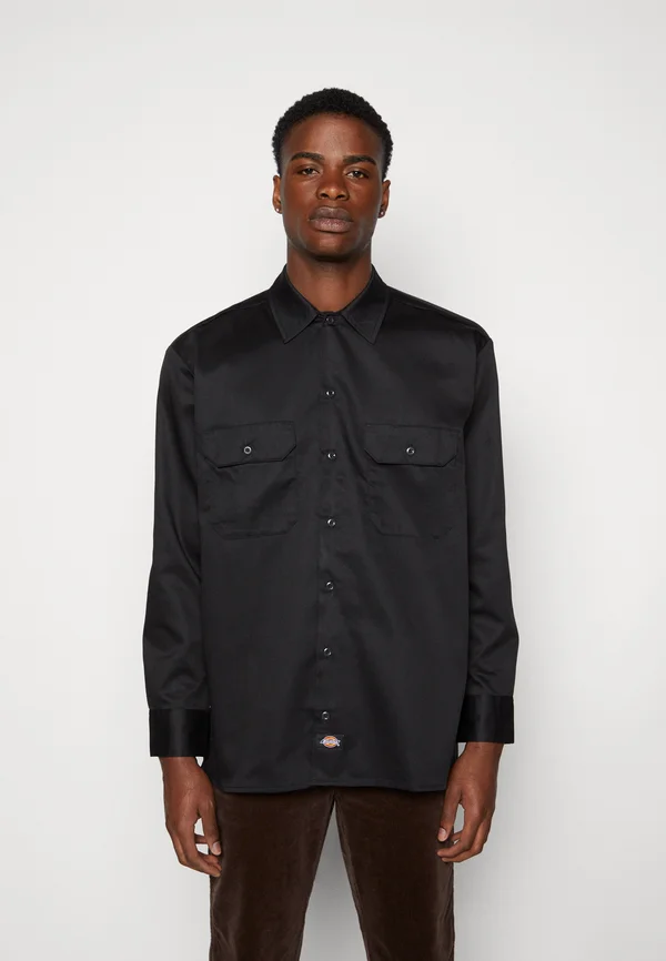 WORK  - Hemd - black