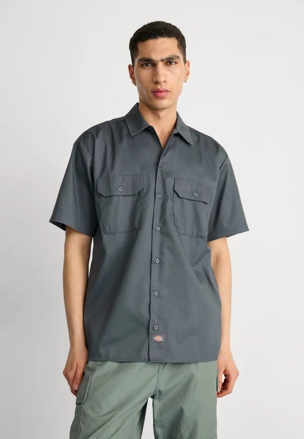 WORK  - Hemd - charcoal grey