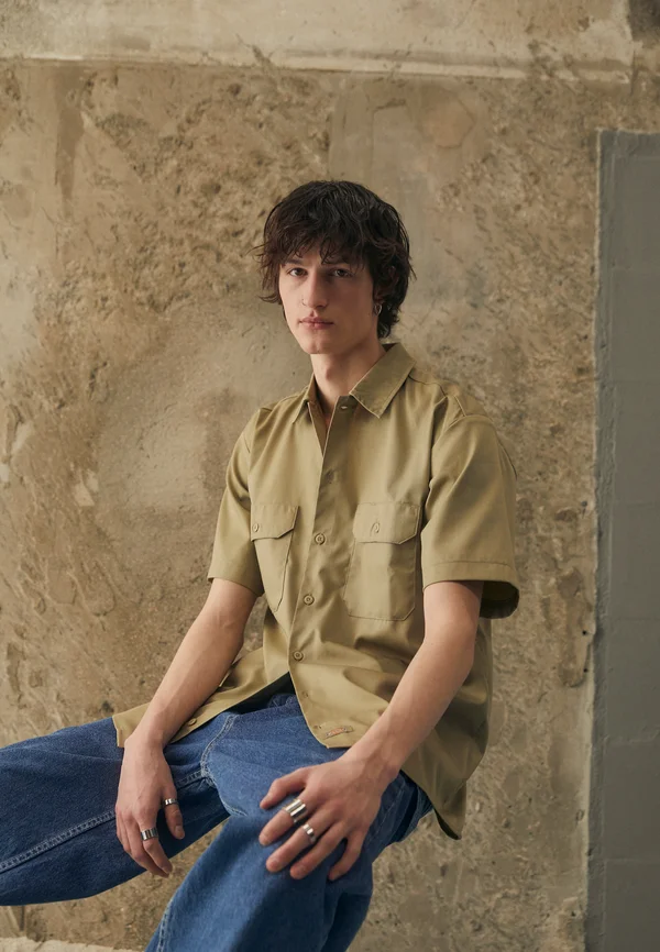 WORK  - Hemd - khaki