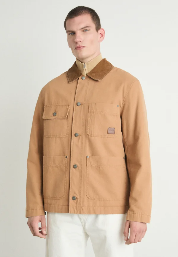 WORK JACKET - Übergangsjacke - roasted walnut