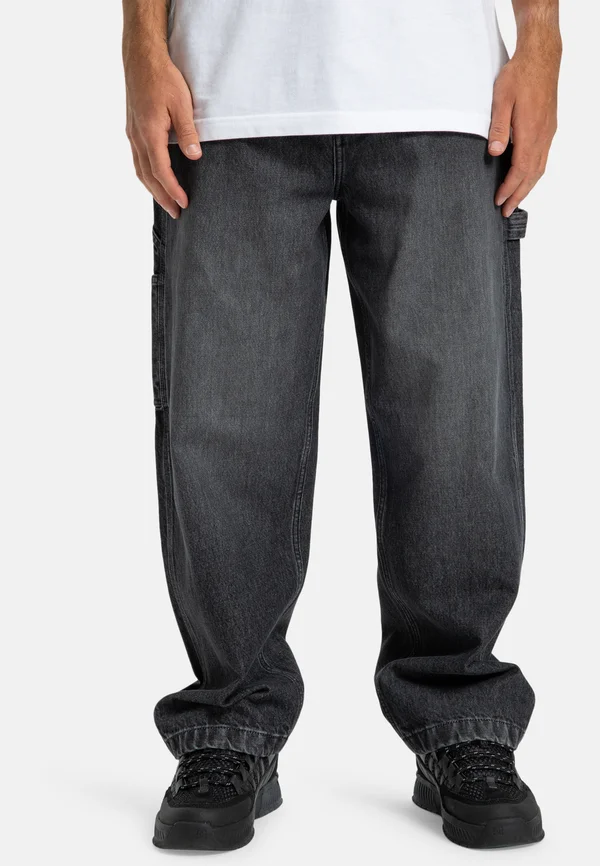 WORKER BAC IM CARPENTER-STYLE  - Jeans Relaxed Fit - kvj black
