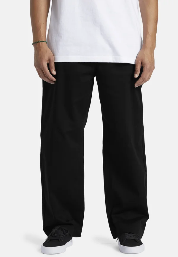 WORKER BAGGY - Chino - kvj black