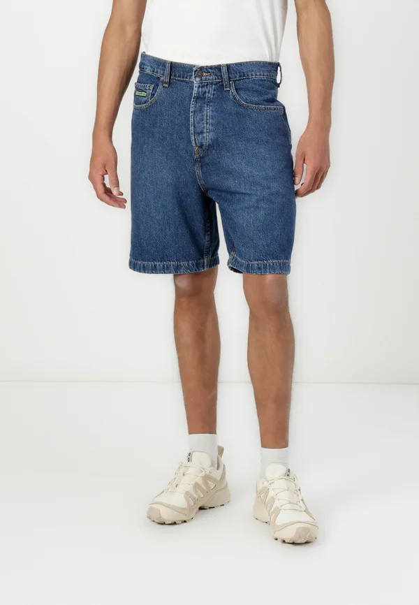 WORKER BAGGY - Jeans Shorts - stone indigo
