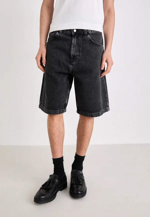 WORKER  - Jeans Shorts - black