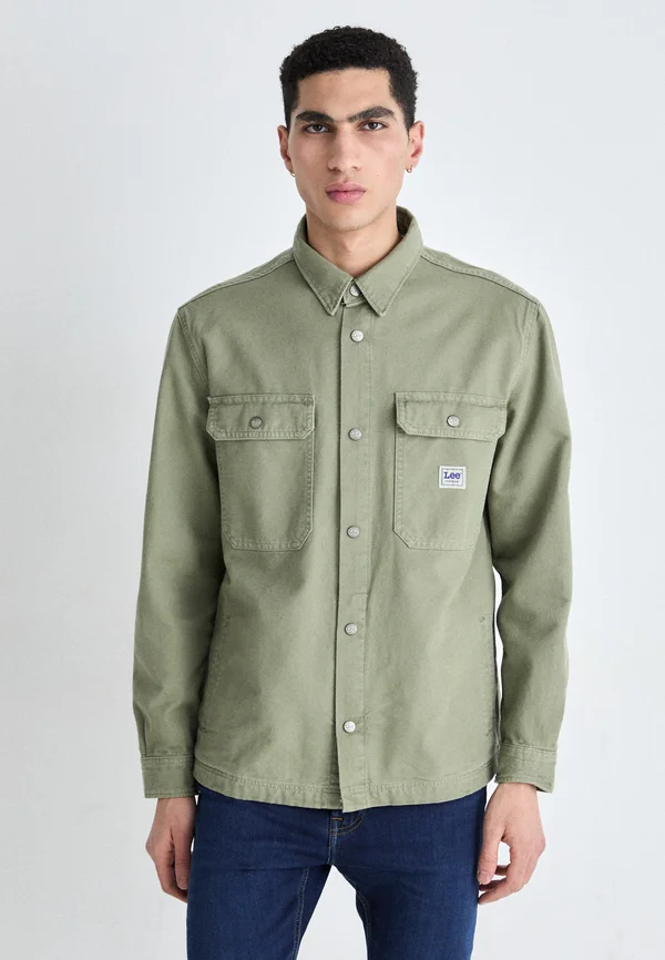 WORKWEAR OVERSHIRT - Leichte Jacke - mercantile green