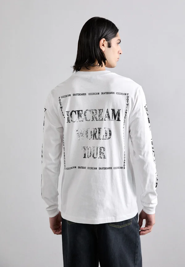 WORLD TOUR - Langarmshirt - white