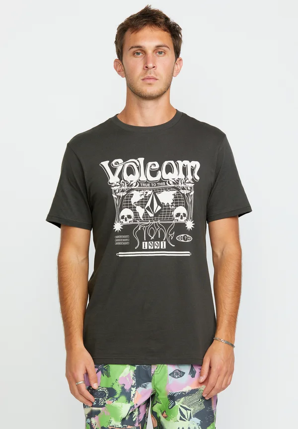 WORLDLY - T-Shirt print - stealth