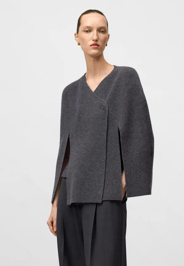 WRAP  - Strickjacke - grey