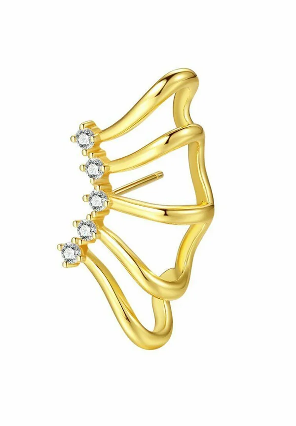 WRAP WING - Einzelner Ohrring - goldfarben