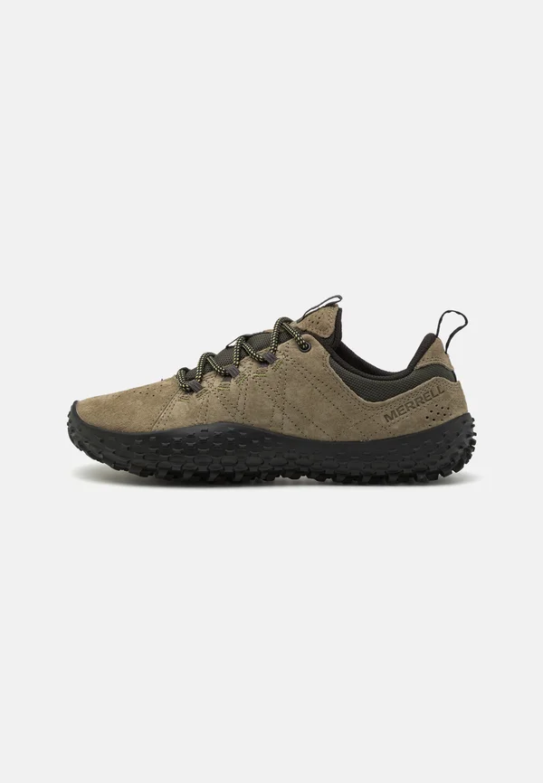WRAPT - Laufschuh Straße - olive/black