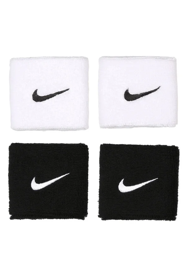 WRISTBANDS 4 PACK UNISEX - Schweißband - black/white