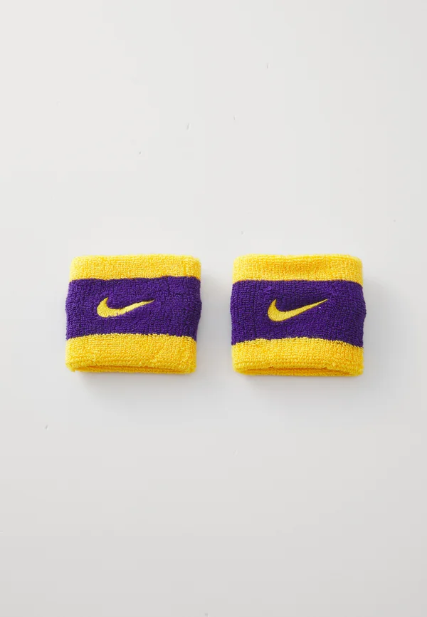 WRISTBANDS UNISEX 2 PACK - Schweißband - university gold/court purple/university gold