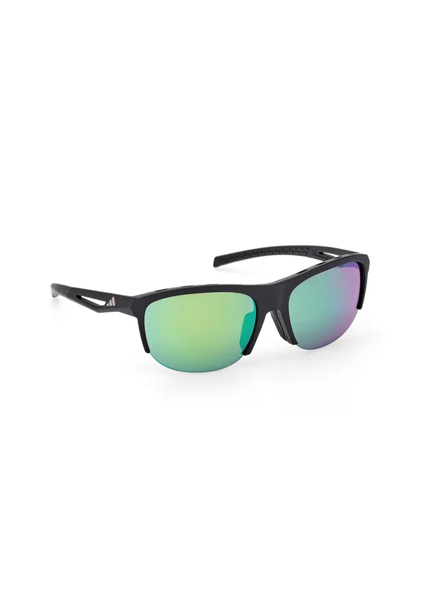 WTRYSKIWANE - Sportbrille - matte black dark green