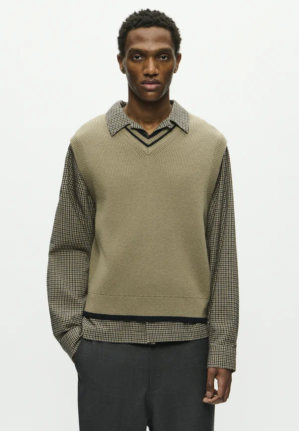 WW COBEK VEST - Strickpullover - fallen rock