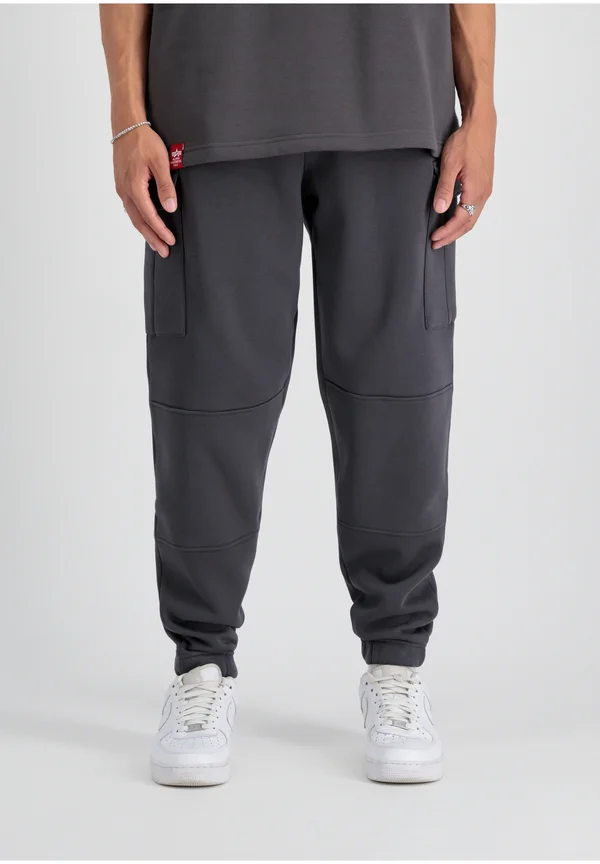 X-FIT LABEL JOGGER - Jogginghose - vintage grey
