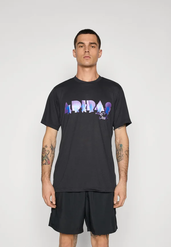 X JEREMY SCOTT PRIDE TEE - T-Shirt print - black