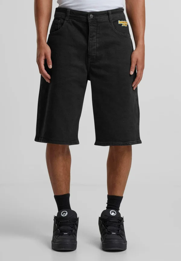 X-TRA MONSTER - Jeans Shorts - washedblack