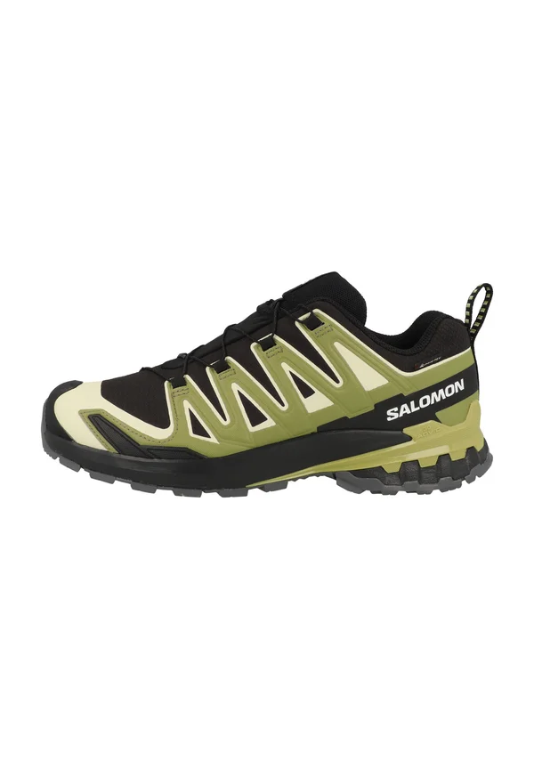 XA PRO 3D V9 GTX - Laufschuh Trail - black/lime cream/dark citron