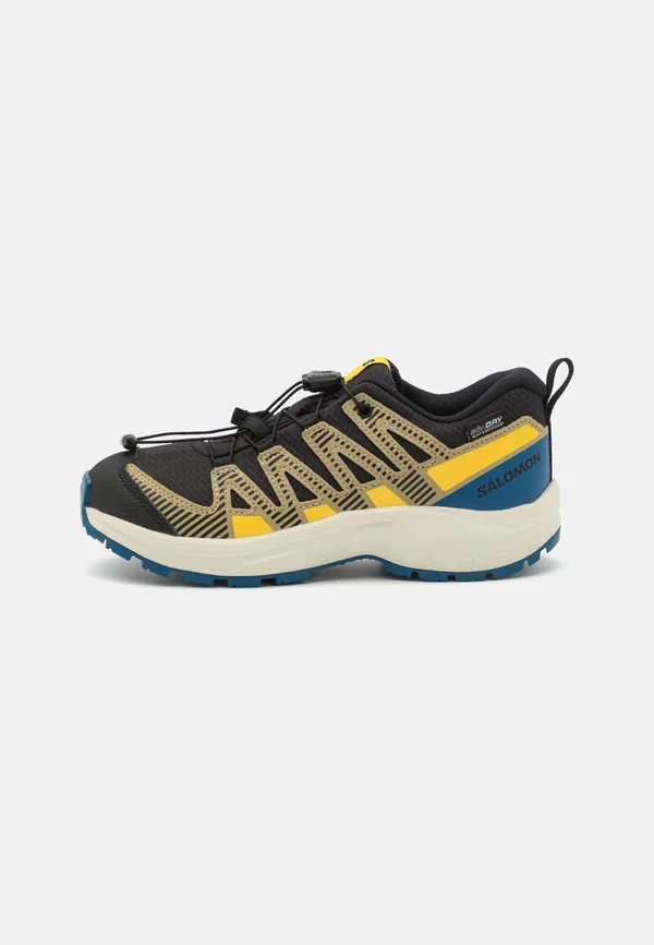 XA PRO V8 WATERPROOF UNISEX - Hikingschuh - black/gray green/powder giallo