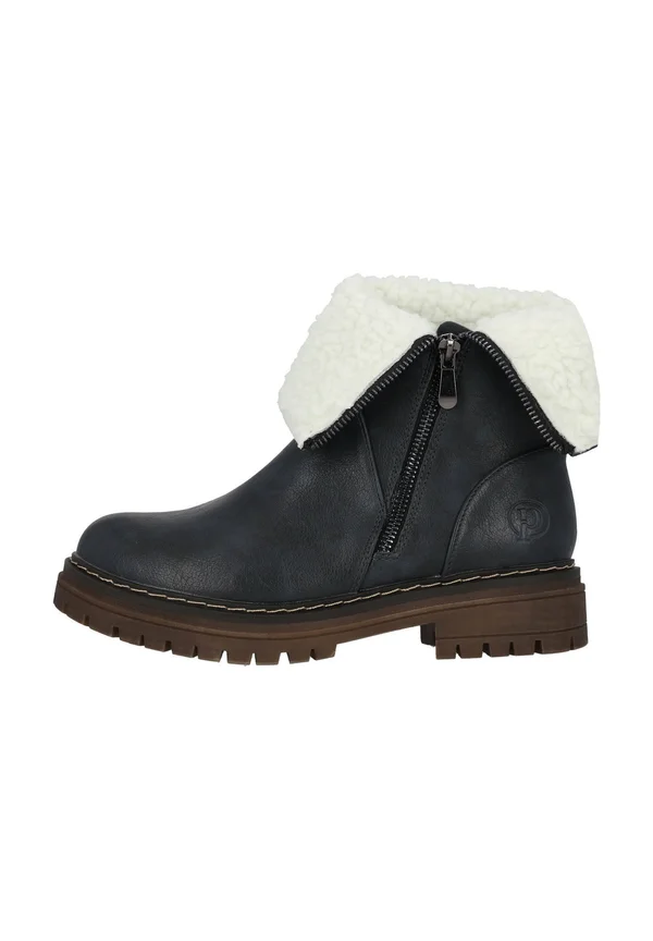XIDES - Snowboot/Winterstiefel - navy