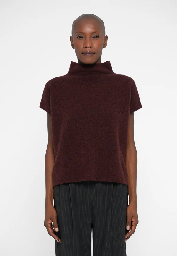 XIMENA SWEATER - Strickpullover - burgundy
