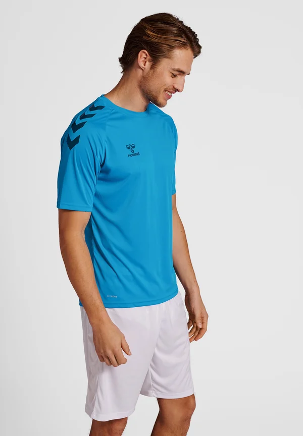XK CORE POLY - T-Shirt print - blue danube
