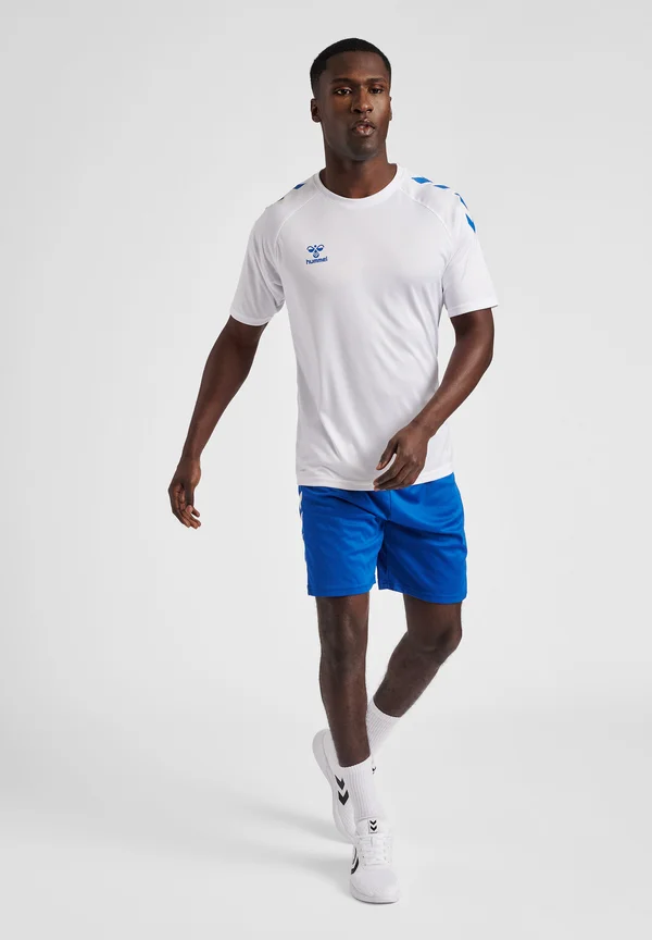 XK CORE POLY - T-Shirt print - white true blue