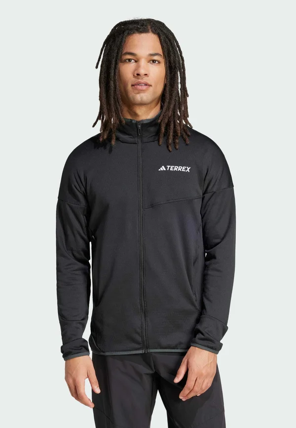 XPERIOR CLIMAWARM LIGHT FLEECE - Fleecejacke - black