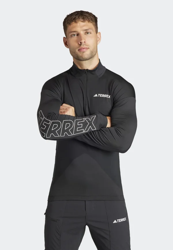 XPERIOR LONG SLEEVE - Langarmshirt - black