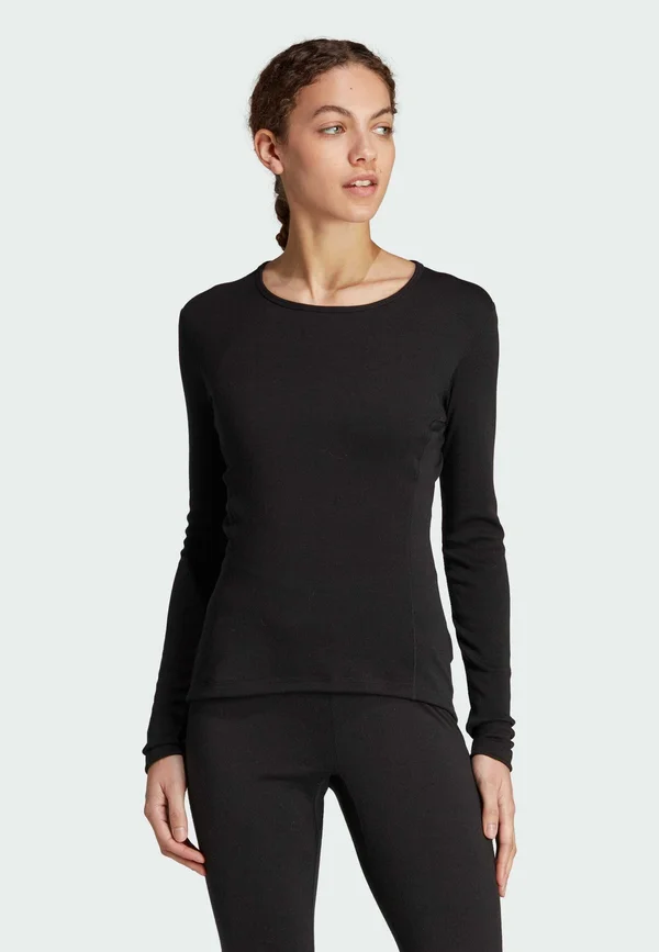 XPERIOR MERINO 260 BASE LAYER LONG SLEEVE - Unterhemd/-shirt - black