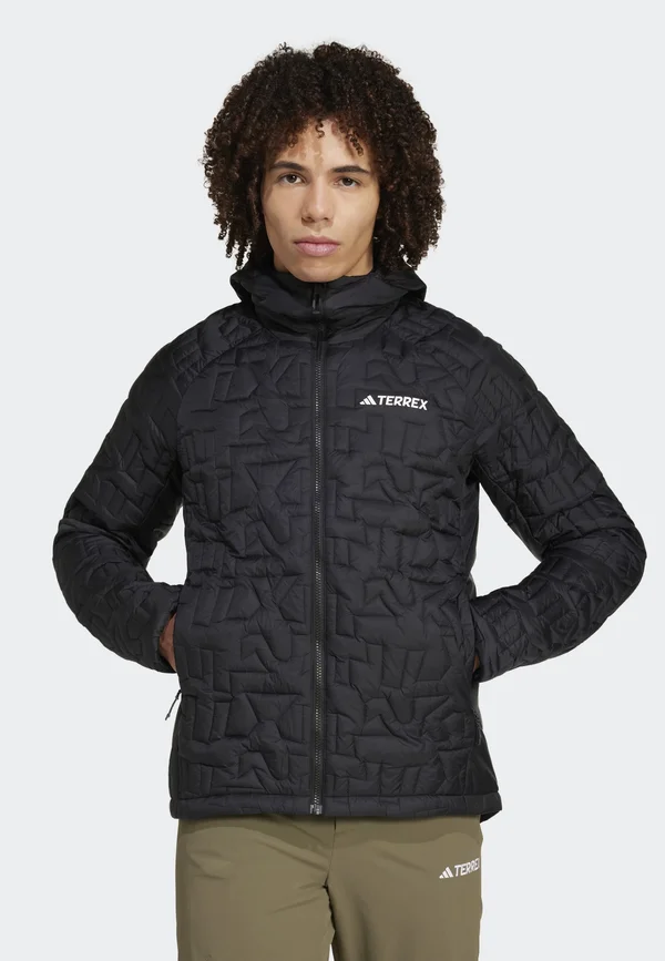 XPERIOR PRIMALOFT LOOSE FILL INSULATED HOODED - Winterjacke - black
